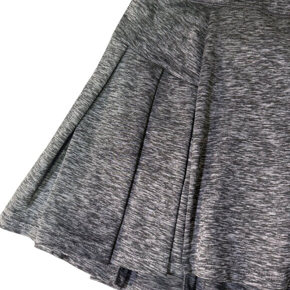 Tek Gear Drytek Womens Pleated Athletic Skort With Built-In Shorts Size M Heathe - Picture 2 of 5